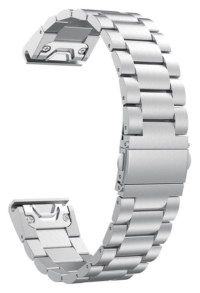 Tiera Garmin Fenix Classic stålarmband quick release 22 mm