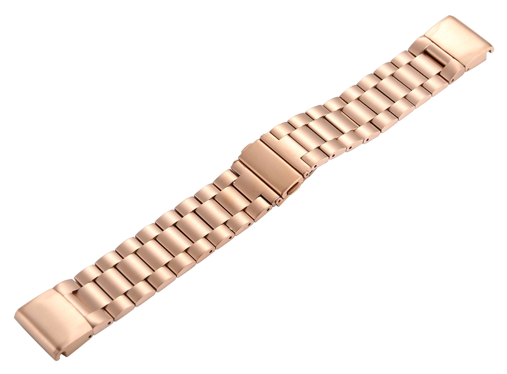 Tiera Garmin Fenix Classic stålarmband quick release rosa guld 26 mm