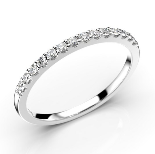 Festive Jessica halvallians diamantring 18-575-012-VK-HSI1