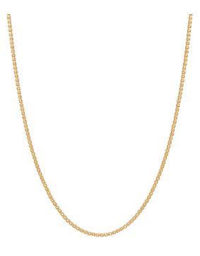 Lykka Basics venetiask halskedja i förgyllt äkta silver 1.1 mm