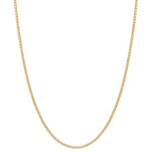 Lykka Basics venetiask halskedja i förgyllt äkta silver 1.1 mm main product photo