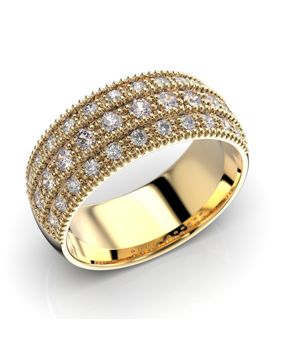 Festive Manuela morganit halvallians diamantring 579-052M-KK