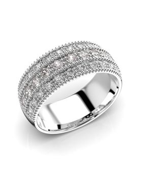 Festive Manuela morganit halvallians diamantring 579-052M-VK