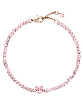 Pandora chain Sparkling Heart Tennis Bracelet armband 580041C01
