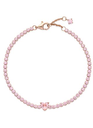Pandora chain Sparkling Heart Tennis Bracelet armband 580041C01