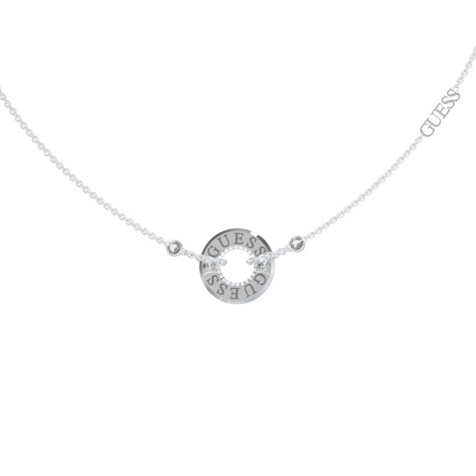 GUESS Just guess silverfärgad halsband JUBN03110JWRHT/U