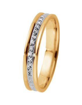 Kohinoor förlovningsring 3,5mm ; 14K guld 003-020