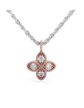 Festive Lotus diamant hängsmycke 590-012R-PK
