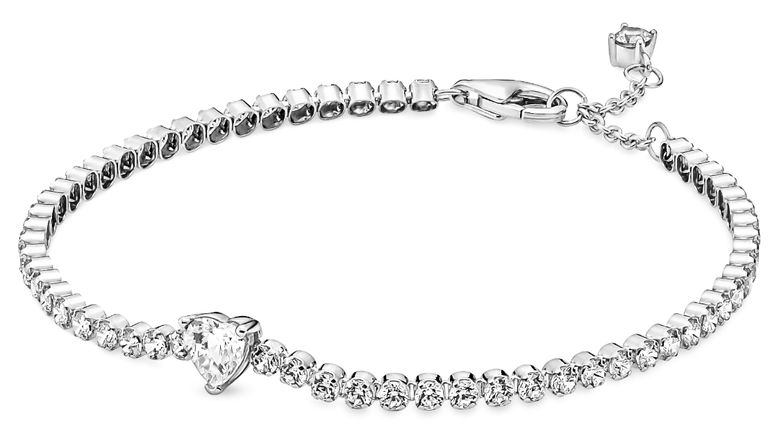 Pandora&#x20;Sparkling&#x20;Heart&#x20;Tennis&#x20;Bracelet&#x20;armband&#x20;590041C01