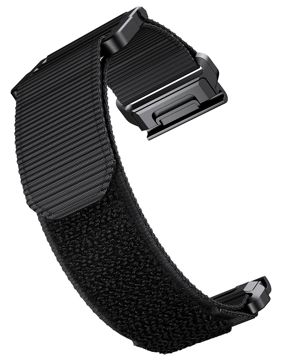 Tiera Garmin Fenix 26 mm svart nylonarmband quick release
