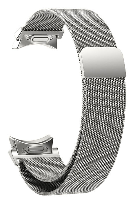 Tiera Samsung Galaxy Watch6 Milanese stålarmband quick release Silver