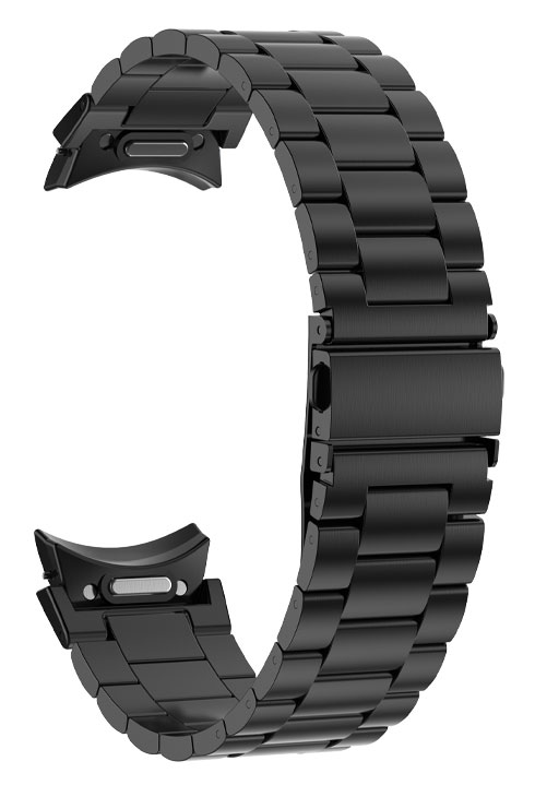 Tiera Samsung Galaxy Watch6 stålarmband quick release Black