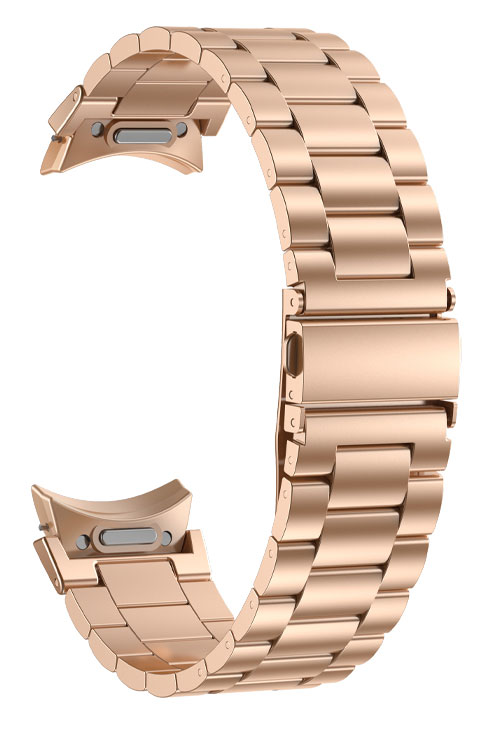 Tiera Samsung Galaxy Watch6 stålarmband quick release Rose Gold