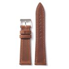 Tiera läderarmband mörkbrun 22 mm