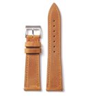 Tiera läderarmband ljusbrun 22 mm