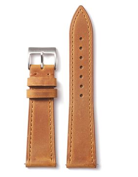 Tiera läderarmband ljusbrun