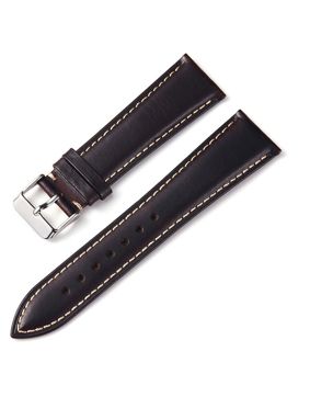 Tiera Oil Wax läderarmband mörkbrun