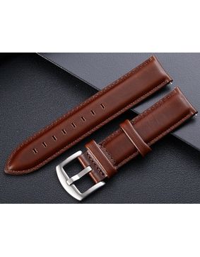 Tiera Classic läderarmband mörkbrun