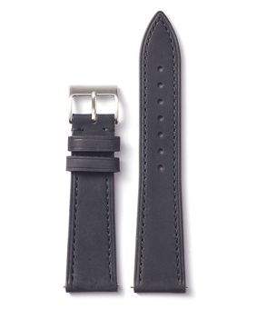Tiera läderarmband svart