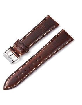 Tiera Oil Wax läderarmband ljusbrun