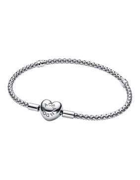 Pandora Moments hjärtlås armband 593853C00