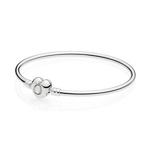 Pandora 596268 Moments Silver, Logo Heart Clasp main product photo