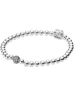 Pandora Purely Bracelet chain Beads & Pave armband 598342CZ