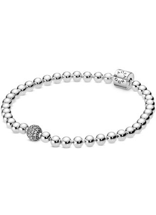 Pandora Purely Bracelet chain Beads & Pave armband 598342CZ