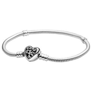 Pandora Moments Family Tree Heart & Snake Chain armband 598827C01 main product photo