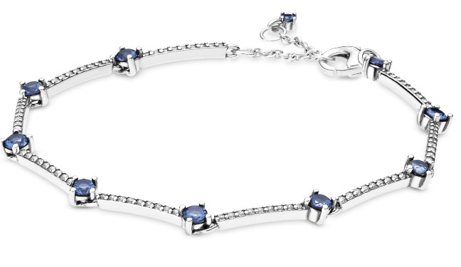 Pandora sparkling pave online bar bracelet