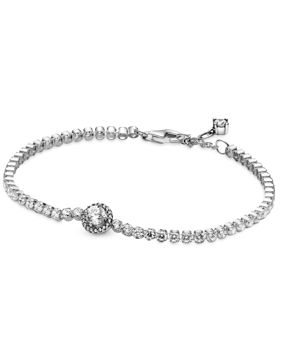 Pandora Sparkling Halo Tennis armband 599416C01