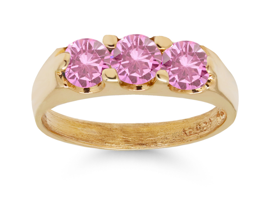 Gulddopring 6014pink