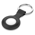 Tiera silikon Apple AirTag nyckelring svart