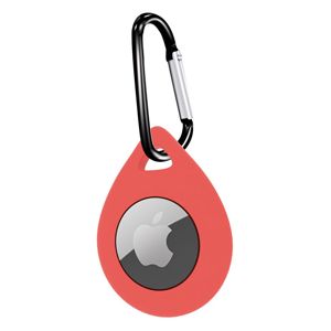 Tiera Apple AirTag silikon droppformat skal orange main product photo