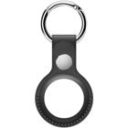 Tiera konstläder Apple AirTag hållare svart