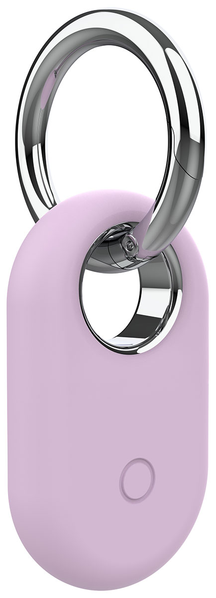 Tiera silikon Samsung Galaxy SmartTag 2 nyckelring lavendel