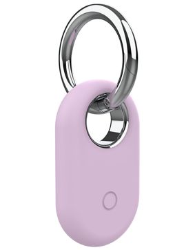Tiera silikon Samsung Galaxy SmartTag 2 nyckelring lavendel