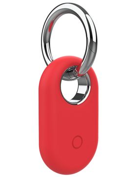 Tiera silikon Samsung Galaxy SmartTag 2 skal röd