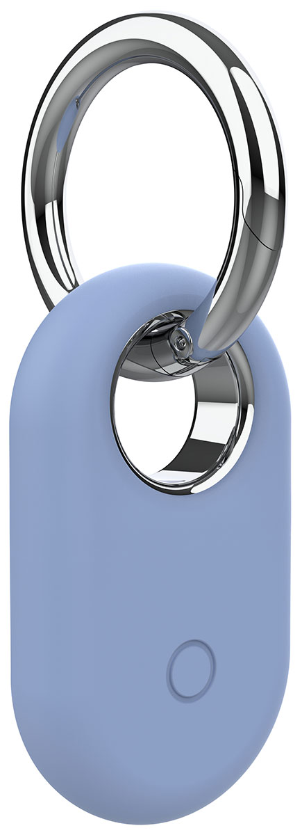 Tiera silikon Samsung Galaxy SmartTag 2 nyckelring ljusbla