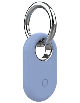 Tiera silikon Samsung Galaxy SmartTag 2 nyckelring ljusbla