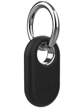 Tiera silikon Samsung Galaxy SmartTag 2 nyckelring svart