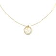 GUESS 4G Crush Knot You guldfärgat halsband JUBN04052JWYGWHT/U