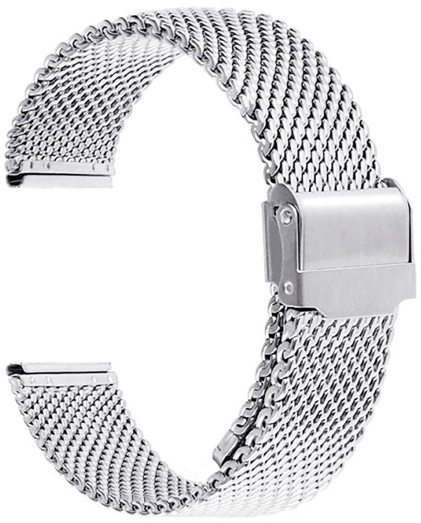 Tiera Heavy Duty mesharmband silver