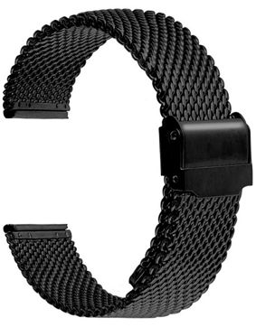 Tiera Heavy Duty mesharmband svart