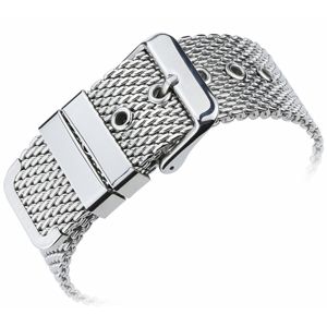 Tiera tjock mesharmband silver main product photo