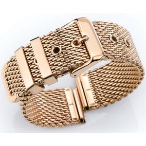 Tiera tjock mesharmband roseguld main product photo