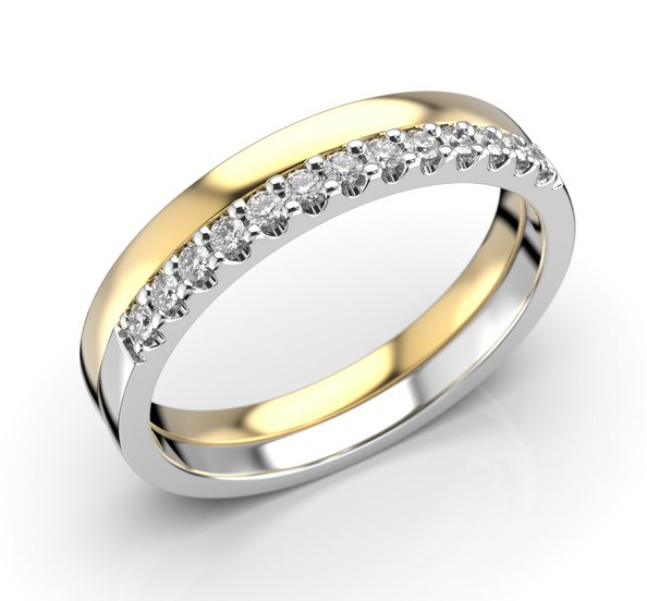 Festive Thelma 111-100-kkvk rivitimanttisormus