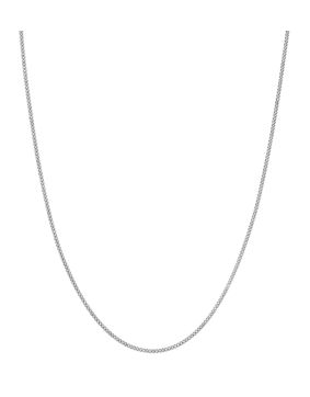 Lykken Basics 9K 1,1 mm pansar vitguld kedja