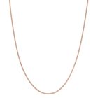 Lykka Basics 9K 1,1 mm pansar roseguld kedja 41 cm