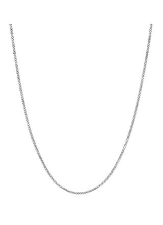 Lykka Basics 9K 1,2 mm pansar vitguld kedja